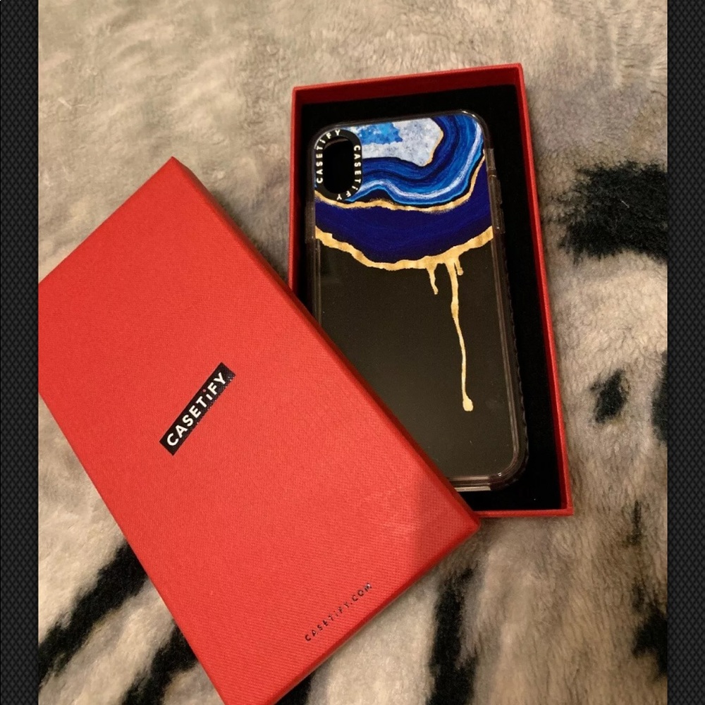 Casetify Impact Iphone X & XS Case Sapphire Case